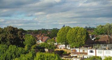 vista sullo skyline di londra foto