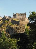 castello di edimburgo in scozia foto