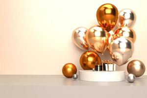 compleanno palloncino decorazione 3d lusso foto