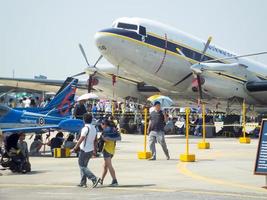 royal thai air force don muang bangkok thailandia12 gennaio 2019giornata nazionale dei bambini lo spettacolo di aeromobili e air show della royal thai air force. a Bangkok, in Tailandia, il 12 gennaio 2019. foto