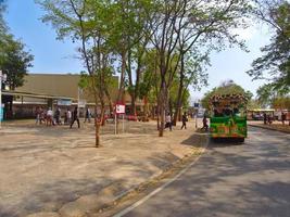 nakhon ratchasima zoo nakhon ratchasima thailand09 marzo 2019i turisti noleggiano biciclette o golf cart e camminano fino in fondo per osservare gli animali.su nakhon ratchasima thailand09 marzo 2019. foto