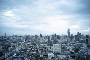 vista dall'alto della città di Bangkok foto