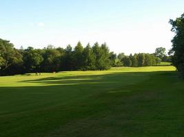 verde campo da golf foto