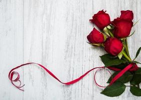 bouquet di rose rosse foto