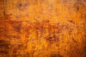 bruno rosso arancio tessitura da stucco ventiano. stucco goffrato in terracotta brillante. foto