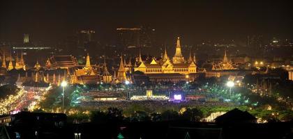 Wat Phra Kaew, tempio dello smeraldo Buddha, Bangkok, Tailandia foto