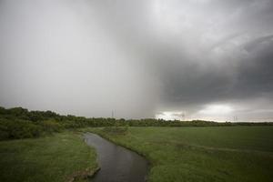 nuvole di tempesta della prateria foto