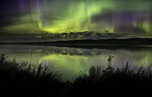 aurora boreale dell'aurora boreale foto