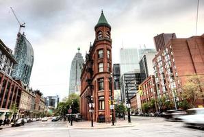 edificio in ferro piatto toronto foto