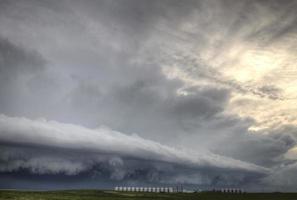 nuvole di tempesta saskatchewan foto