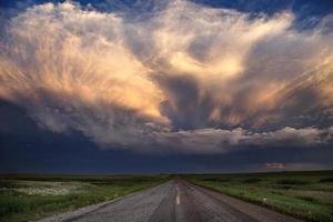 nuvole di tempesta saskatchewan foto