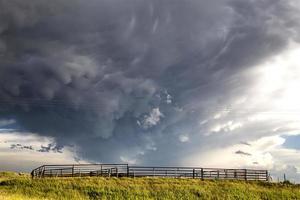 nuvole di tempesta saskatchewan foto