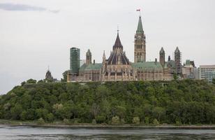 palazzo del parlamento ottawa canada foto