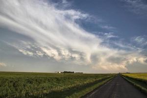 nuvole di tempesta saskatchewan foto