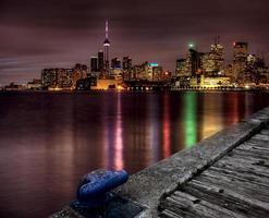 scatto notturno toronto foto