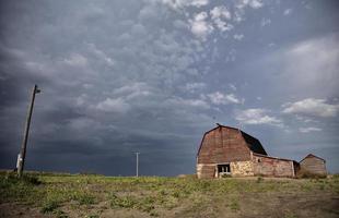 nuvole di tempesta saskatchewan foto