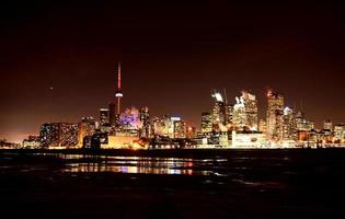 scatto notturno toronto foto