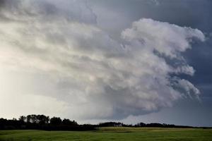 nuvole di tempesta saskatchewan foto