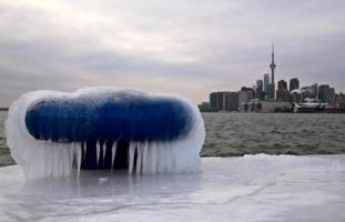 toronto polson molo inverno foto