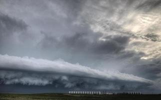 nuvole di tempesta saskatchewan foto