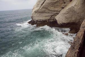 incredibili paesaggi marini di Israele, vedute della Terra Santa foto