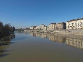 fiume po, torino foto