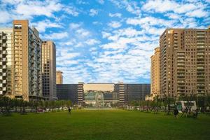 hall square al consiglio comunale di taichung a taichung, taiwan foto