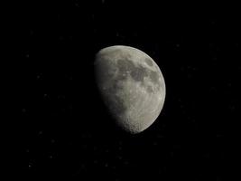 vista della luna foto