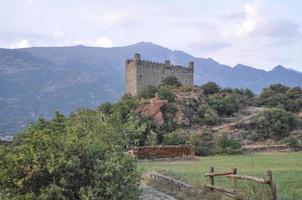 castello di ussel in valle d'aosta foto