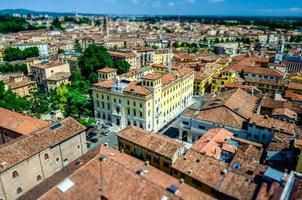 veduta aerea del centro di verona, italia foto