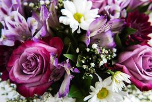 bouquet di fiori rosa foto