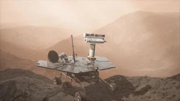 opportunità Marte esplorando la superficie del pianeta rosso foto
