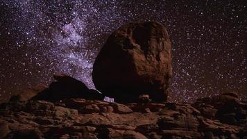 incredibile Via Lattea sulla Monument Valley foto