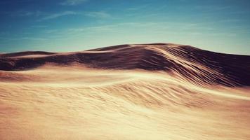 vista delle belle dune di sabbia al parco nazionale delle dune di sabbia foto