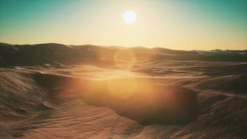 bellissime dune di sabbia nel deserto del Sahara foto