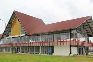 pedaggio stradale area di sosta bakauheni - terbanggi besar km 87, indonesia foto