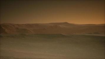 tempesta nel deserto di sabbia foto