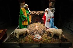 presepe di natale foto