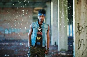 cantante nero afroamericano gangsta rap foto
