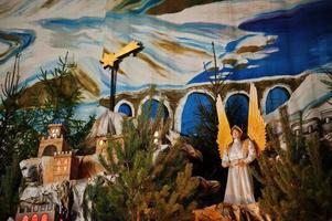 presepe di natale foto