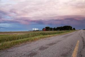 nuvole di tempesta saskatchewan foto