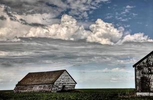 nuvole di tempesta della prateria foto