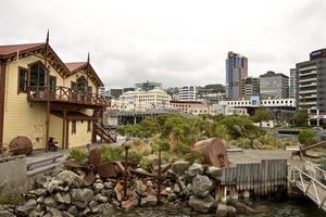 Wellington città della Nuova Zelanda foto