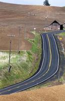 Washington scenica di palouse foto