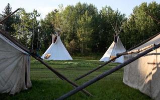 tepee della prima nazione foto