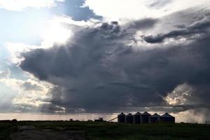 nuvole di tempesta saskatchewan foto