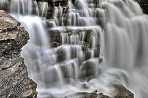 cascata di athabasca alberta canada foto