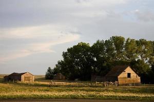 fienile della prateria saskatchewan foto