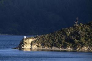 traghetto vista picton nuova zelanda foto