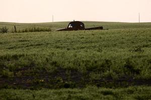 saskatchewan terreni agricoli in estate foto